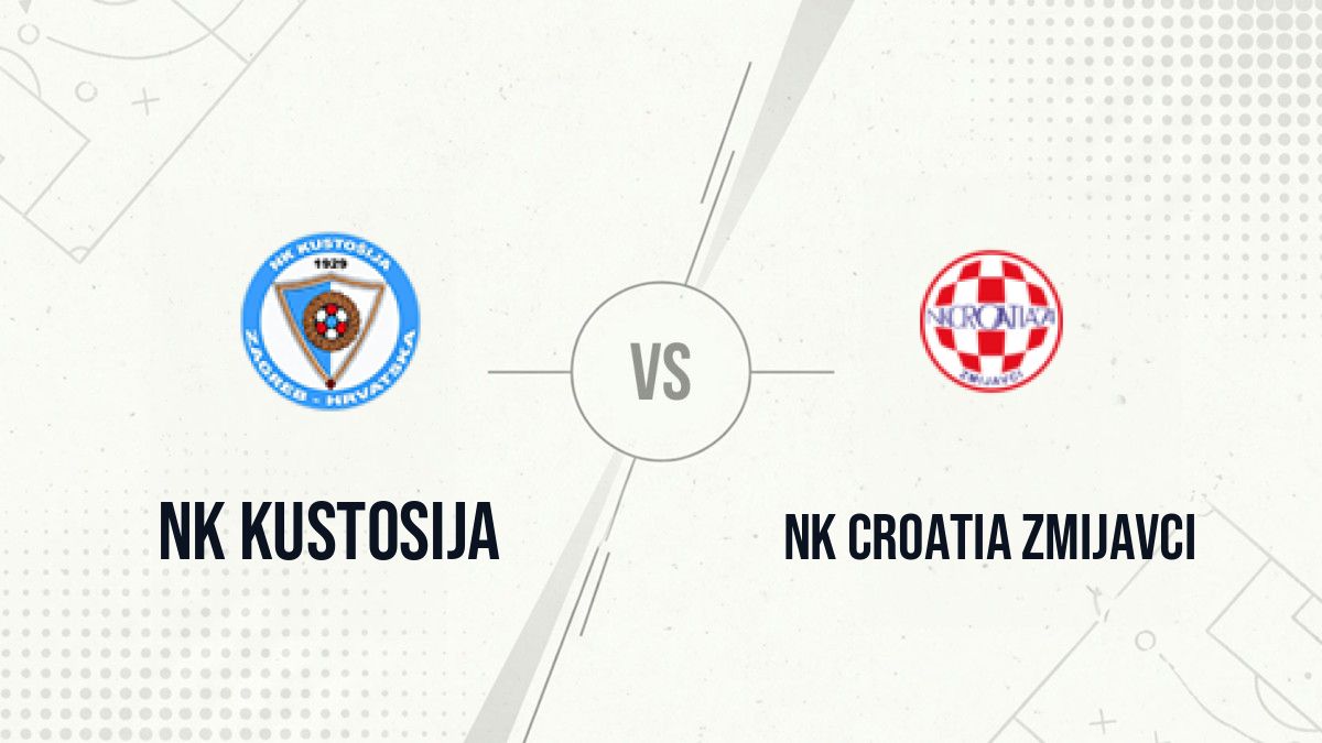 Pronostic NK Kustosija NK Croatia Zmijavci