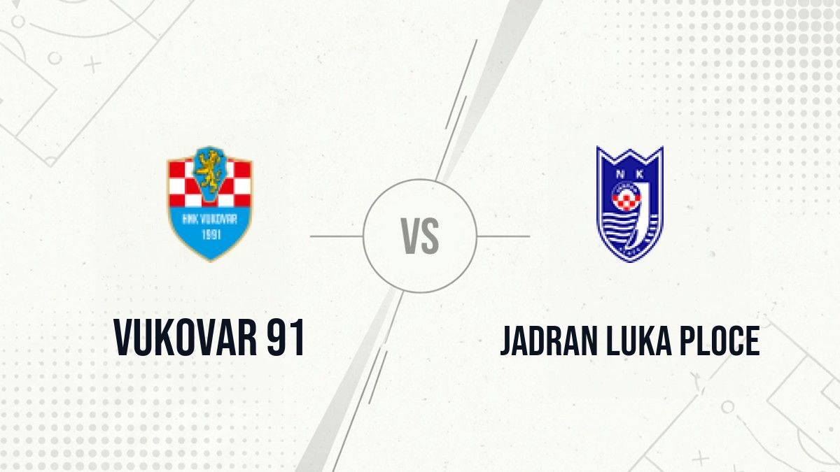 Pronostic Vukovar 91 Jadran Luka Ploce