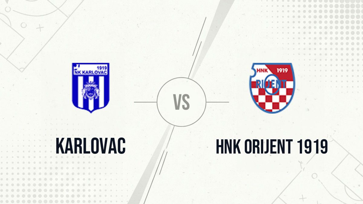 Pronostic Karlovac HNK Orijent 1919