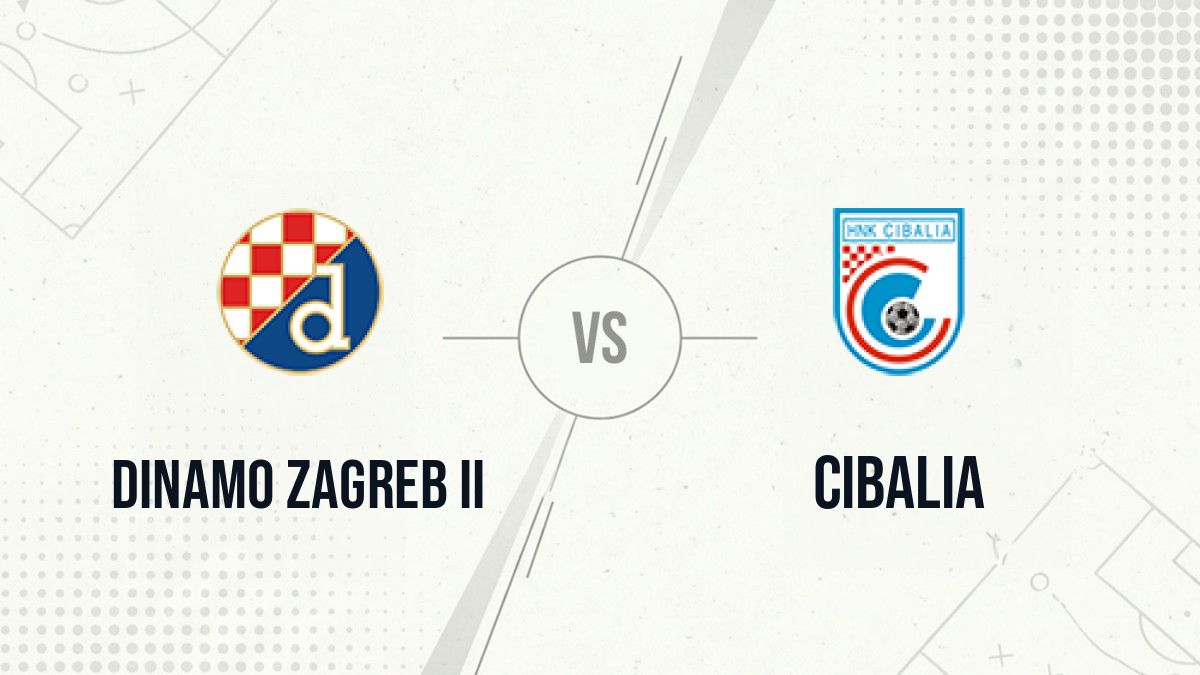 Pronostic Dinamo Zagreb II Cibalia