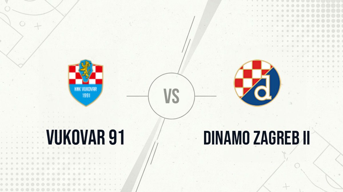 Pronostic Vukovar 91 Dinamo Zagreb II