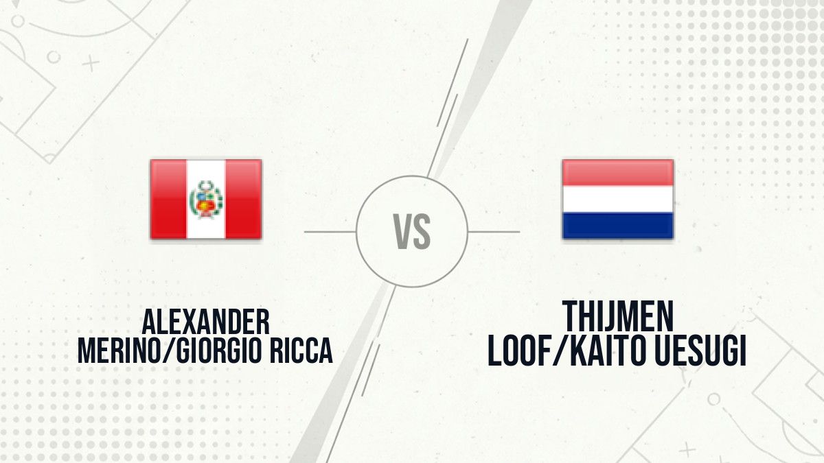 Pronostic Alexander Merino/Giorgio Ricca Thijmen Loof/Kaito Uesugi