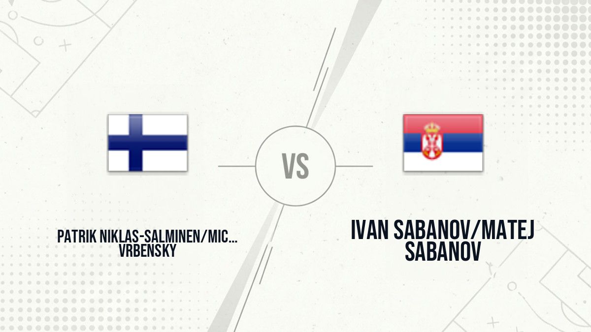 Pronostic Patrik Niklas-Salminen/Michael Vrbensky Ivan Sabanov/Matej Sabanov