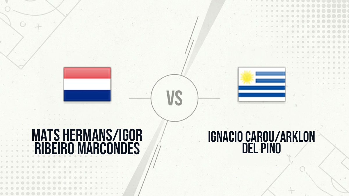Pronostic Mats Hermans/Igor Ribeiro Marcondes Ignacio Carou/Arklon Del Pino