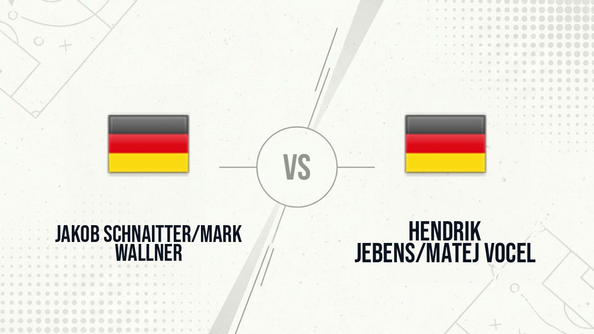 Pronostic Jakob Schnaitter/Mark Wallner Hendrik Jebens/Matej Vocel