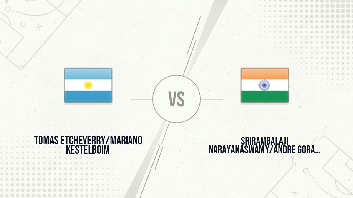Pronostic Tomas Etcheverry/Mariano Kestelboim Srirambalaji Narayanaswamy/Andre Goransson
