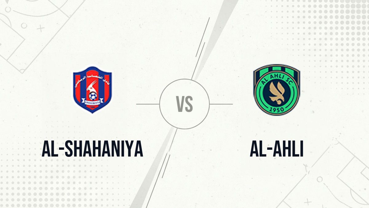 Pronostic Al-Shahaniya Al-Ahli