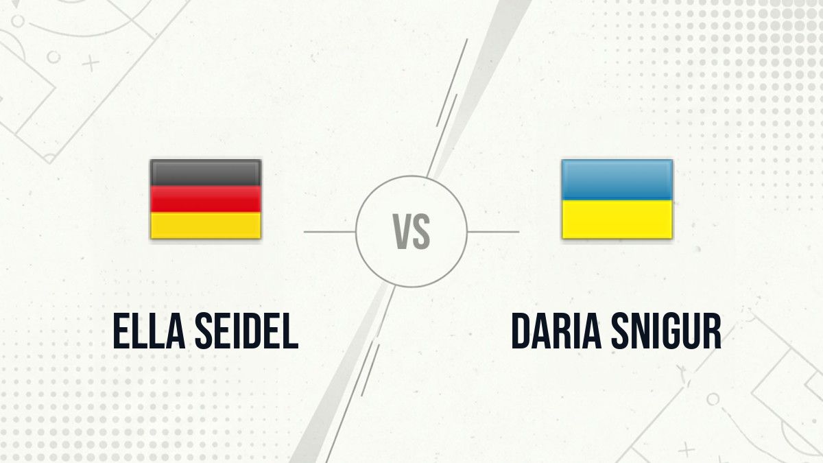 Pronostic Ella Seidel Daria Snigur
