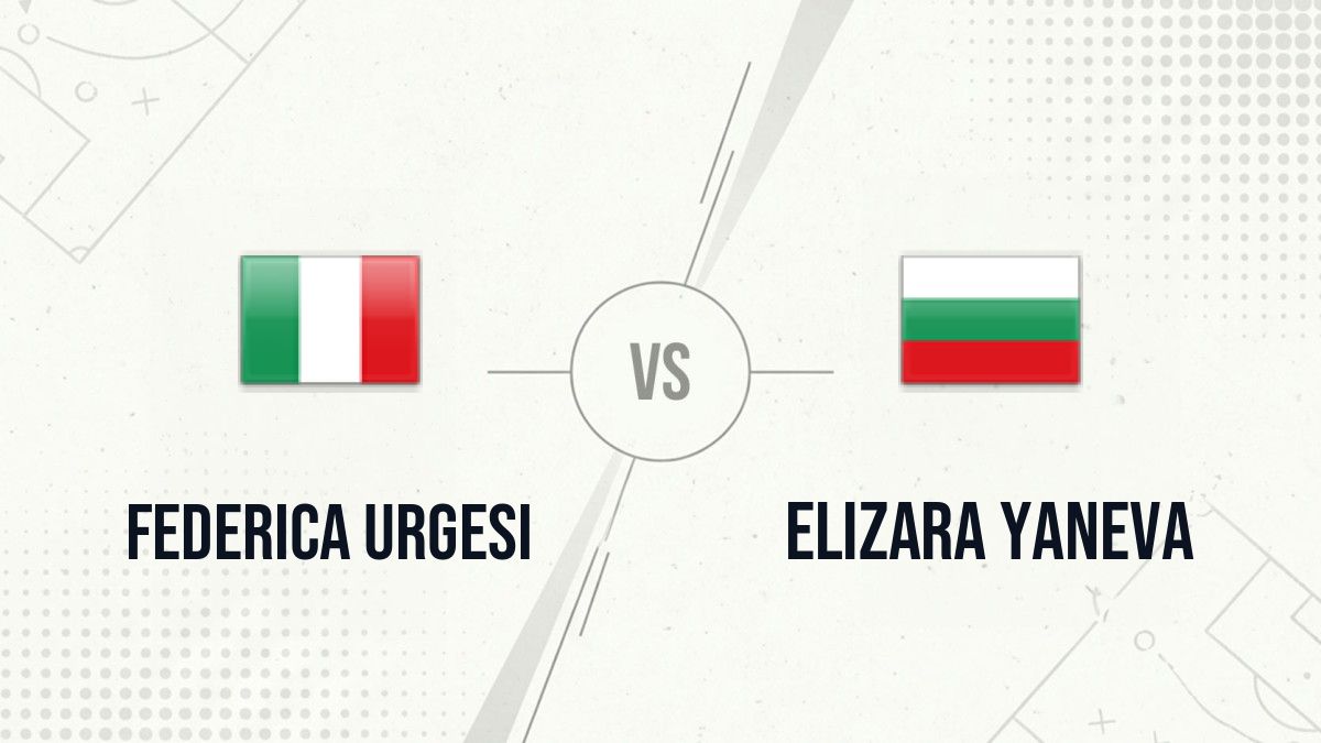 Pronostic Federica Urgesi Elizara Yaneva