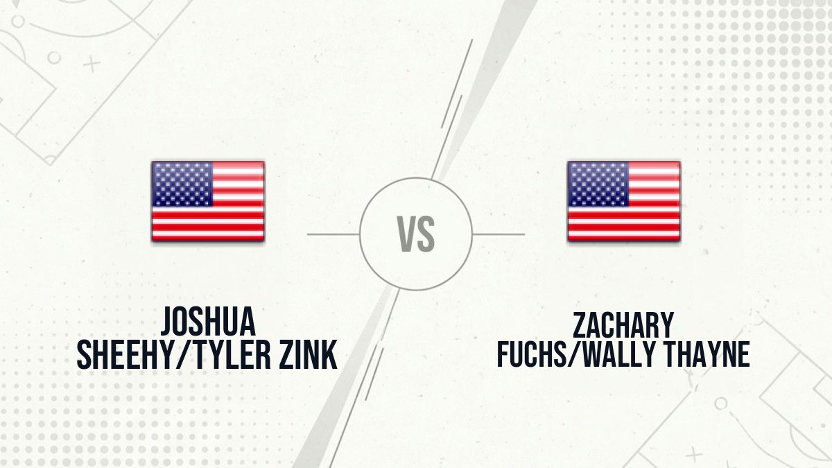 Pronostic Joshua Sheehy/Tyler Zink Zachary Fuchs/Wally Thayne