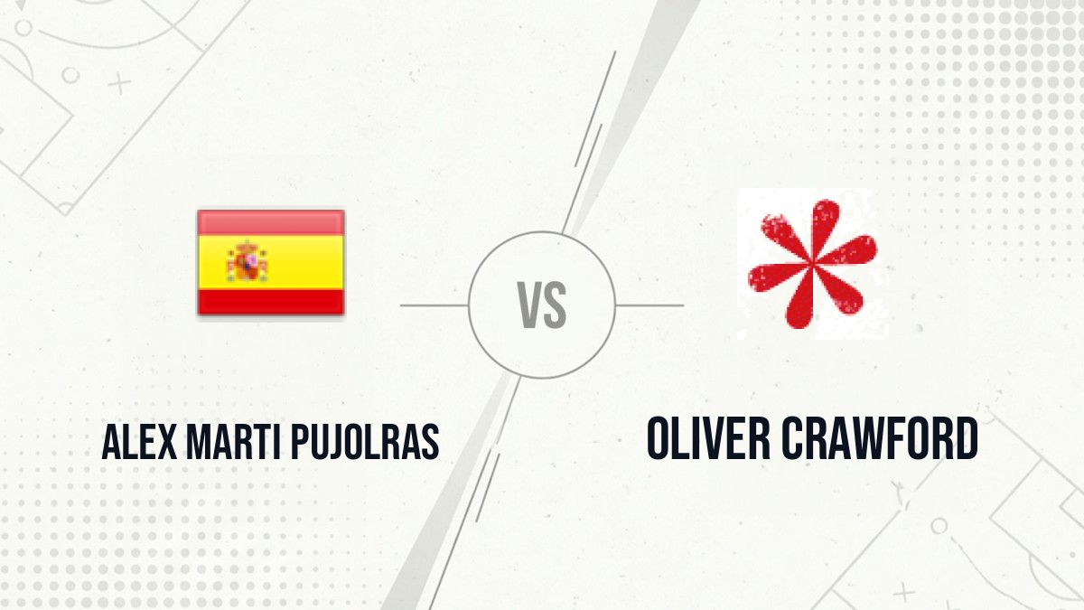 Pronostic Alex Marti Pujolras Oliver Crawford