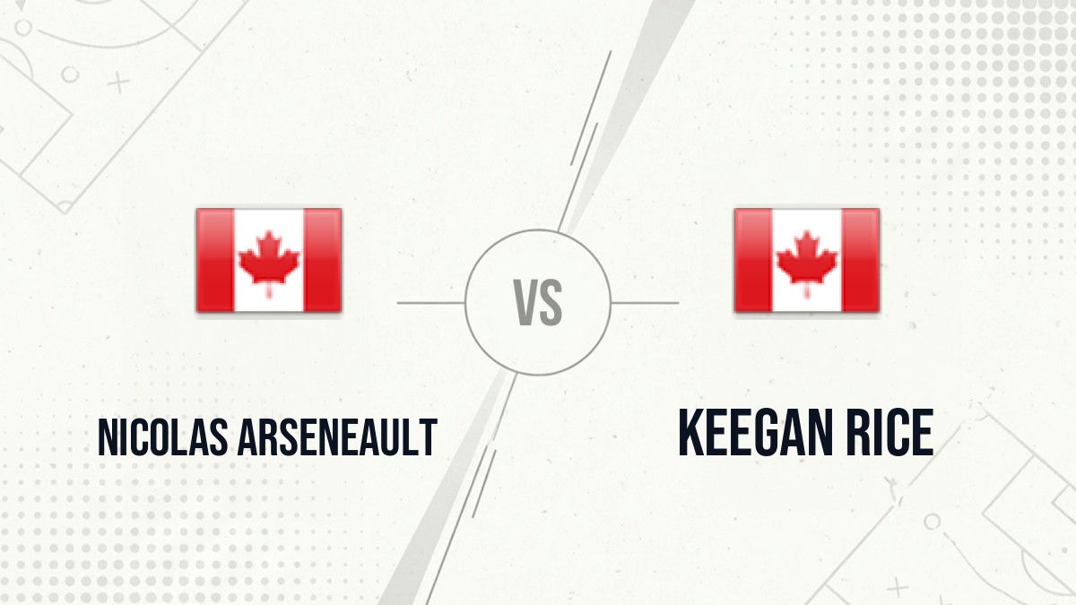 Pronostic Nicolas Arseneault Keegan Rice