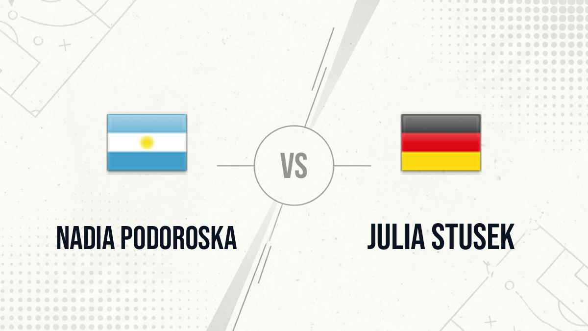 Pronostic Nadia Podoroska Julia Stusek