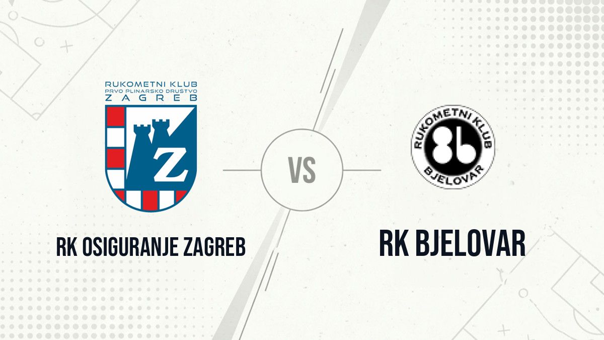 Pronostic RK Osiguranje Zagreb RK Bjelovar
