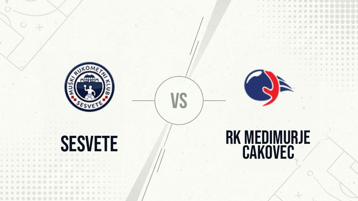 Pronostic Sesvete RK Medimurje Cakovec