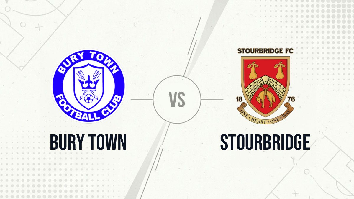 Pronostic Bury Town Stourbridge