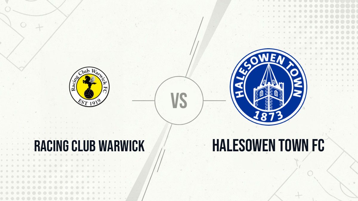 Pronostic Racing Club Warwick Halesowen Town FC