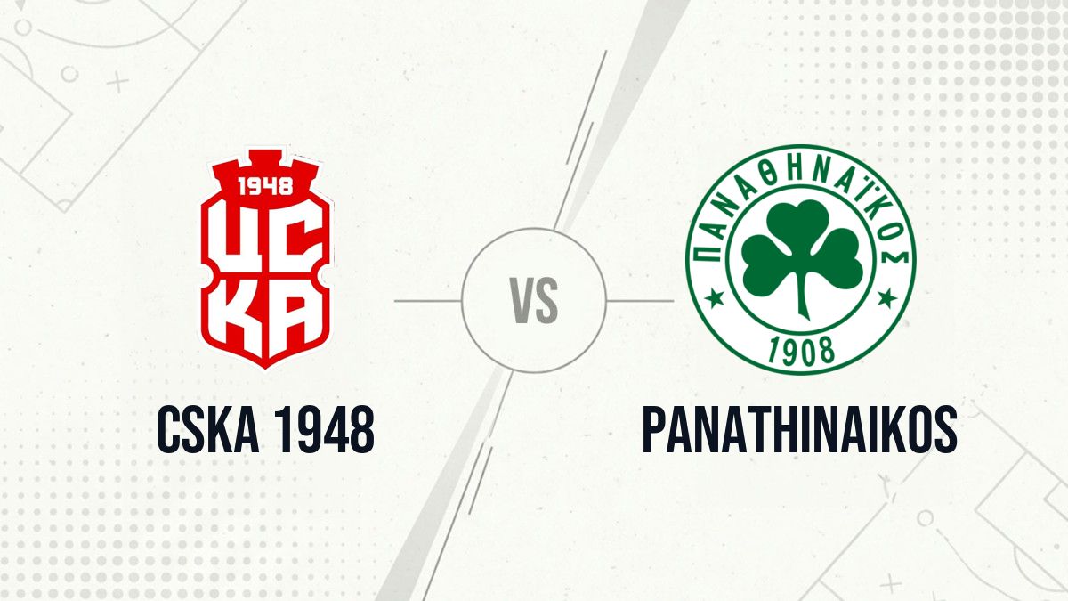 Pronostic CSKA 1948 Panathinaikos