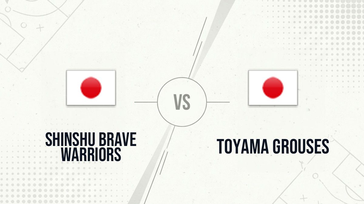 Pronostic Shinshu Brave Warriors Toyama Grouses