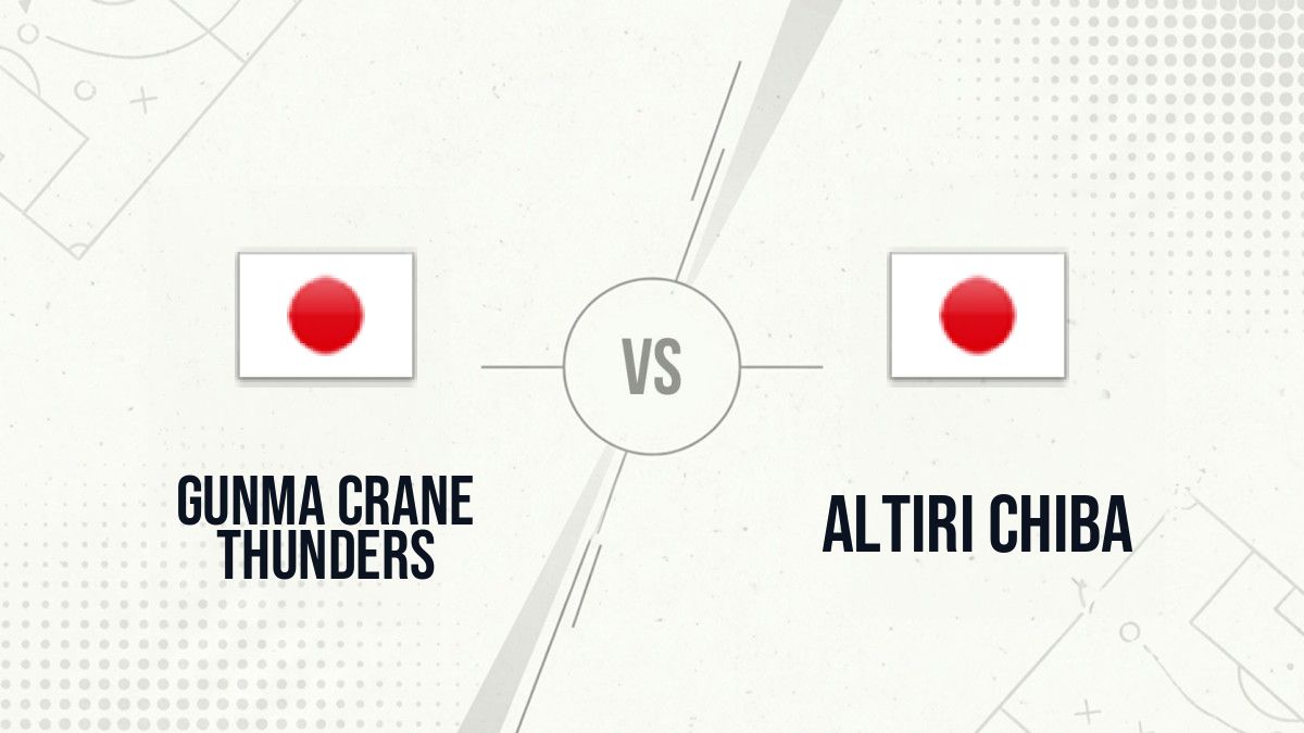 Pronostic Gunma Crane Thunders Altiri Chiba