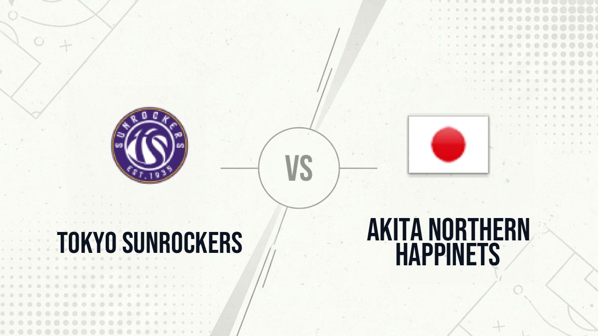 Pronostic Tokyo Sunrockers Akita Northern Happinets