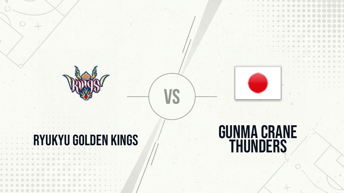 Pronostic Ryukyu Golden Kings Gunma Crane Thunders