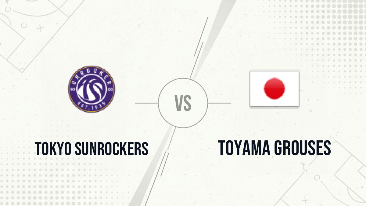 Pronostic Tokyo Sunrockers Toyama Grouses