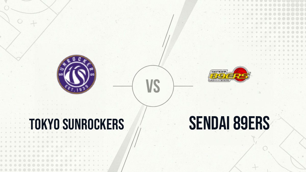 Pronostic Tokyo Sunrockers Sendai 89ers