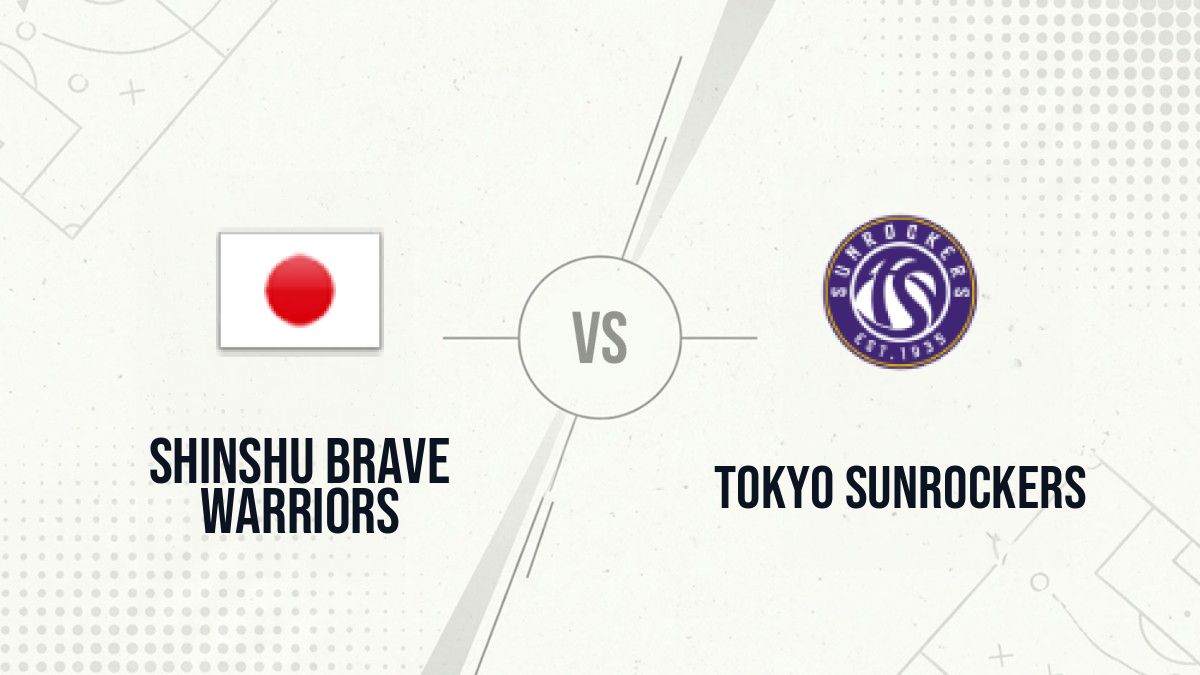 Pronostic Shinshu Brave Warriors Tokyo Sunrockers