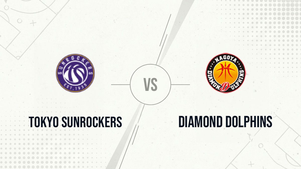 Pronostic Tokyo Sunrockers Diamond Dolphins