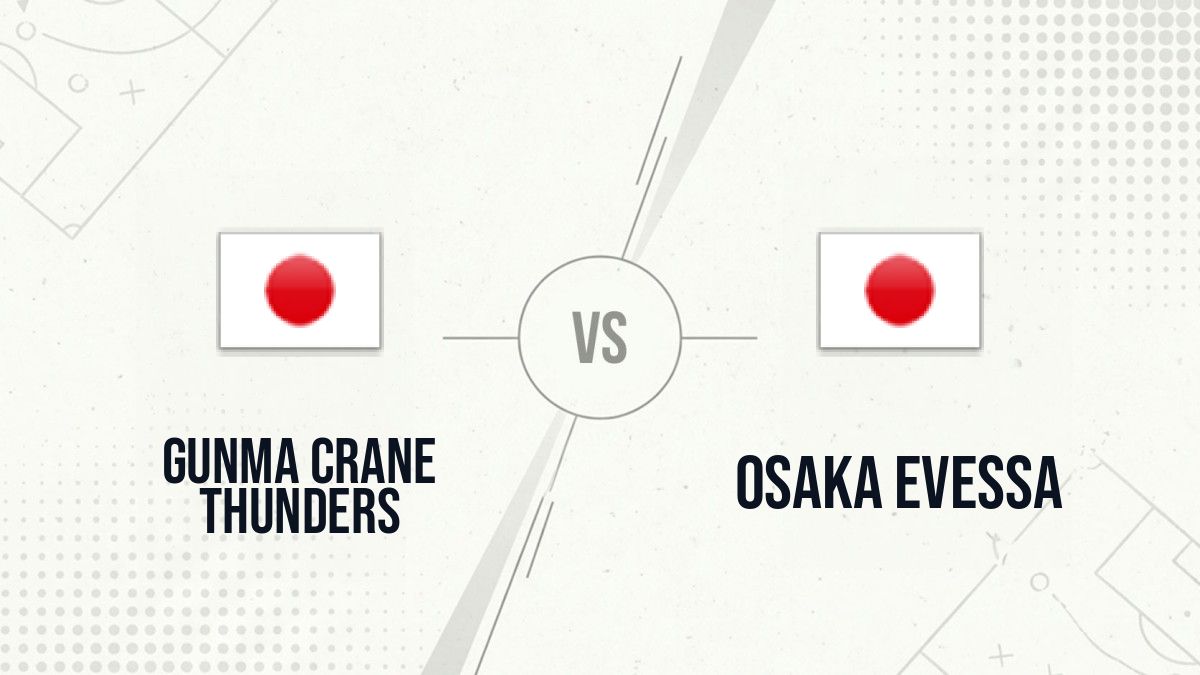 Pronostic Gunma Crane Thunders Osaka Evessa
