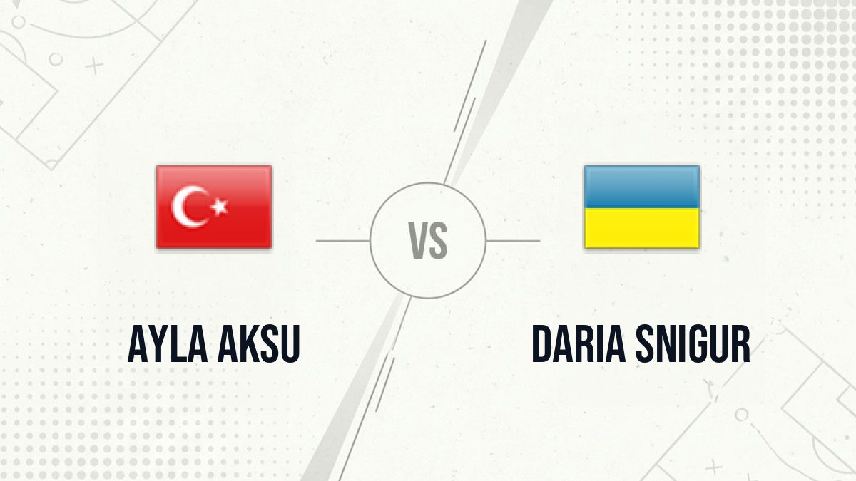 Pronostic Ayla Aksu Daria Snigur