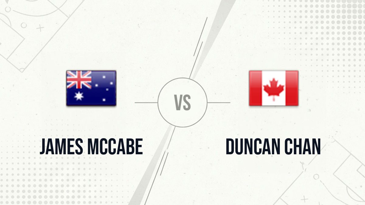 Pronostic James McCabe Duncan Chan