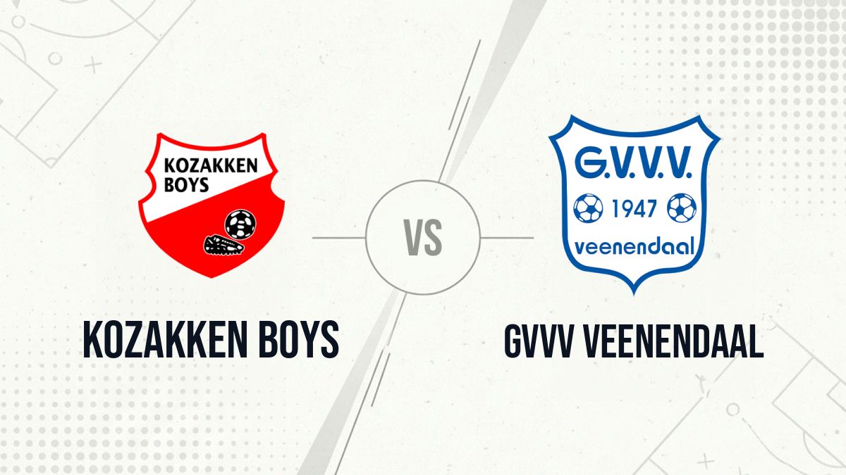 Pronostic Kozakken Boys GVVV Veenendaal