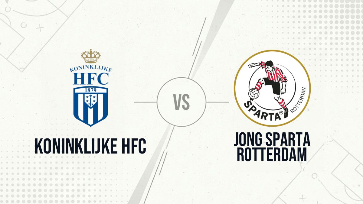 Pronostic Koninklijke HFC Jong Sparta Rotterdam
