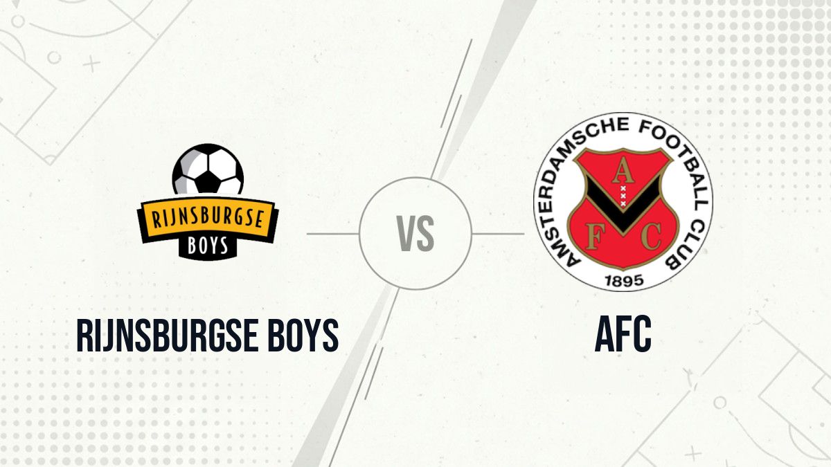 Pronostic Rijnsburgse Boys AFC