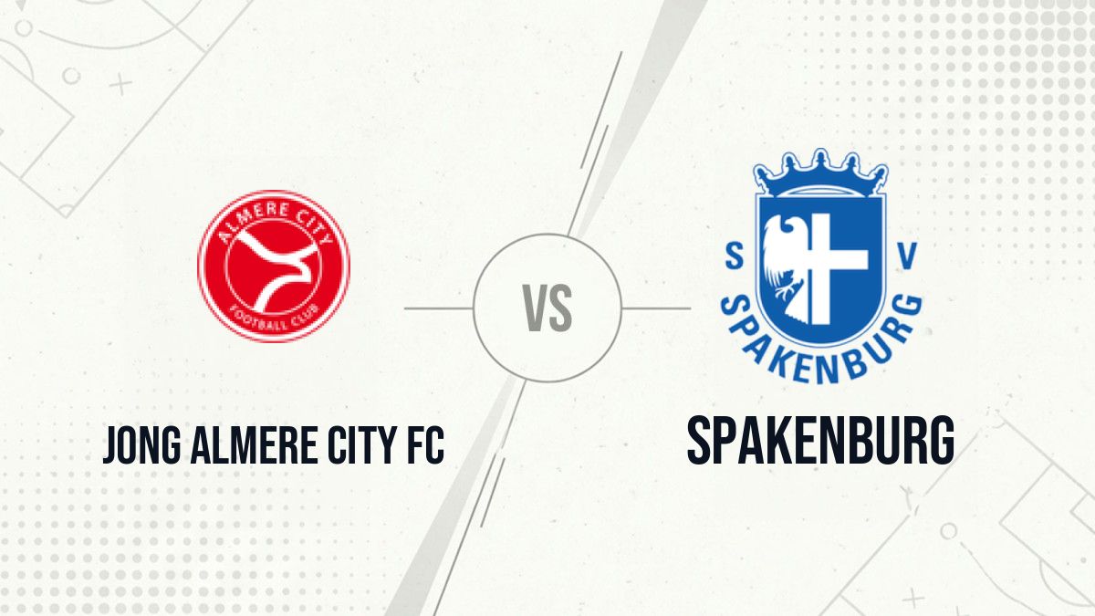 Pronostic Jong Almere City FC Spakenburg