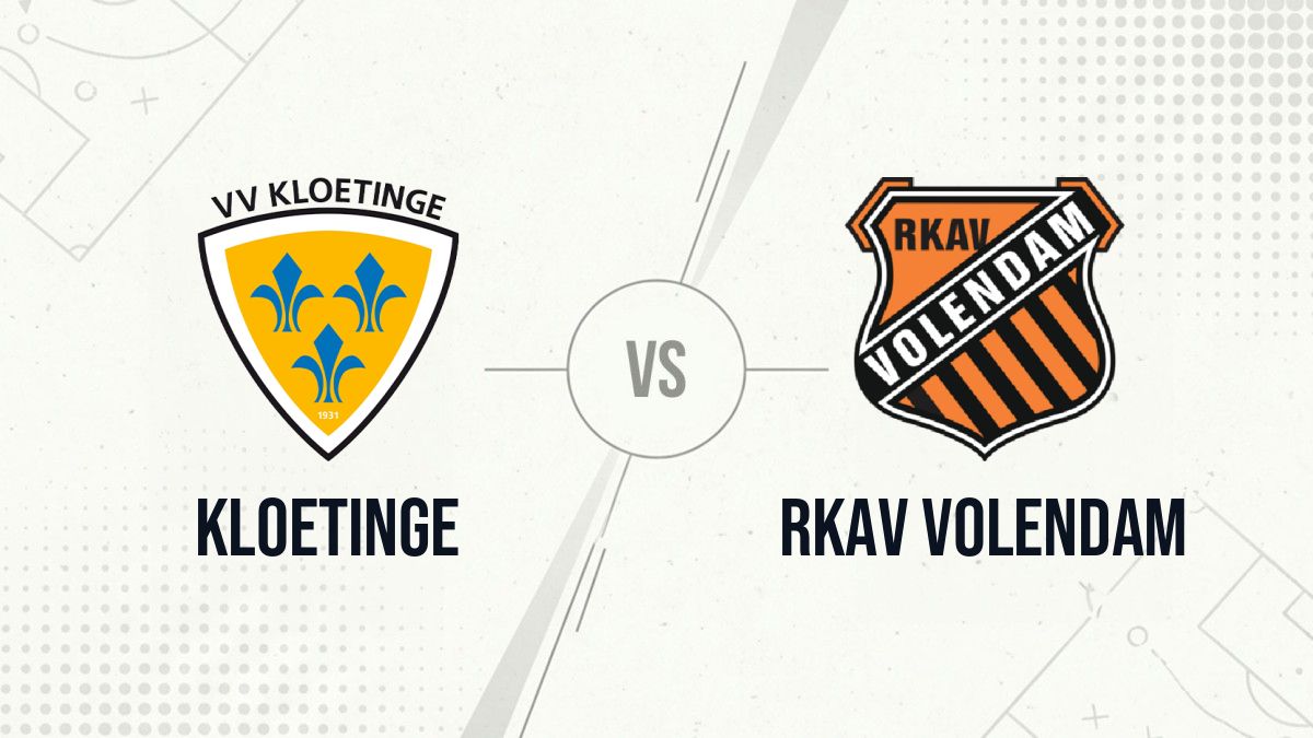 Pronostic Kloetinge RKAV Volendam