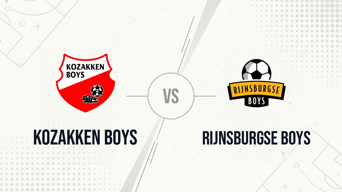 Pronostic Kozakken Boys Rijnsburgse Boys