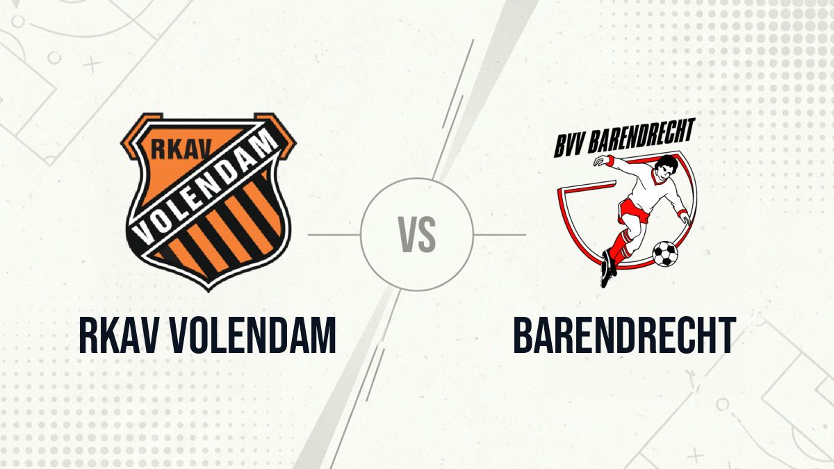 Pronostic RKAV Volendam Barendrecht