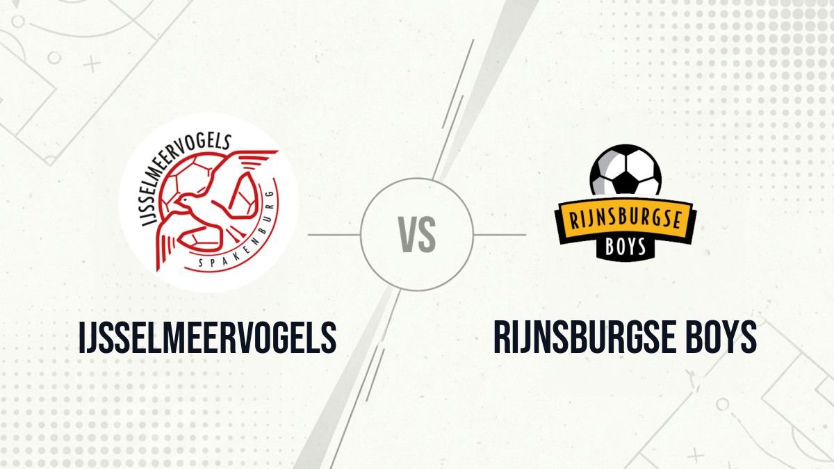 Pronostic IJsselmeervogels Rijnsburgse Boys
