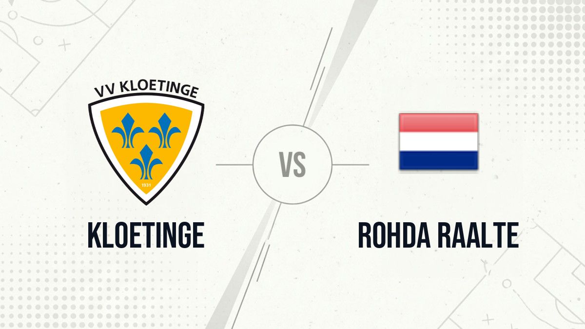 Pronostic Kloetinge Rohda Raalte