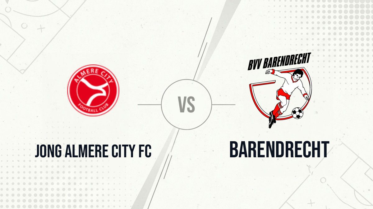 Pronostic Jong Almere City FC Barendrecht