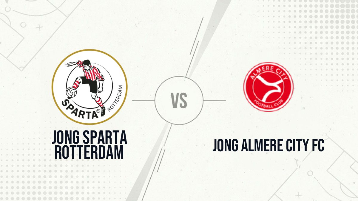 Pronostic Jong Sparta Rotterdam Jong Almere City FC
