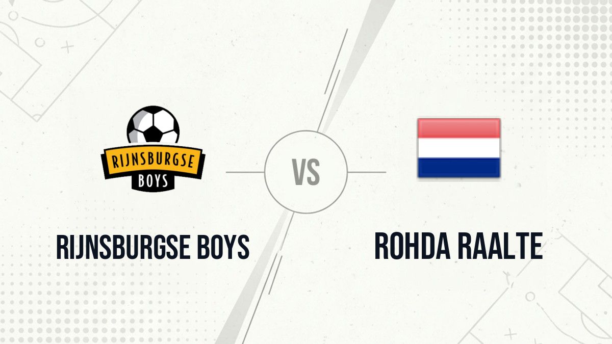 Pronostic Rijnsburgse Boys Rohda Raalte