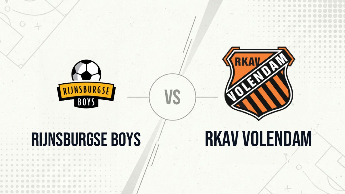 Pronostic Rijnsburgse Boys RKAV Volendam