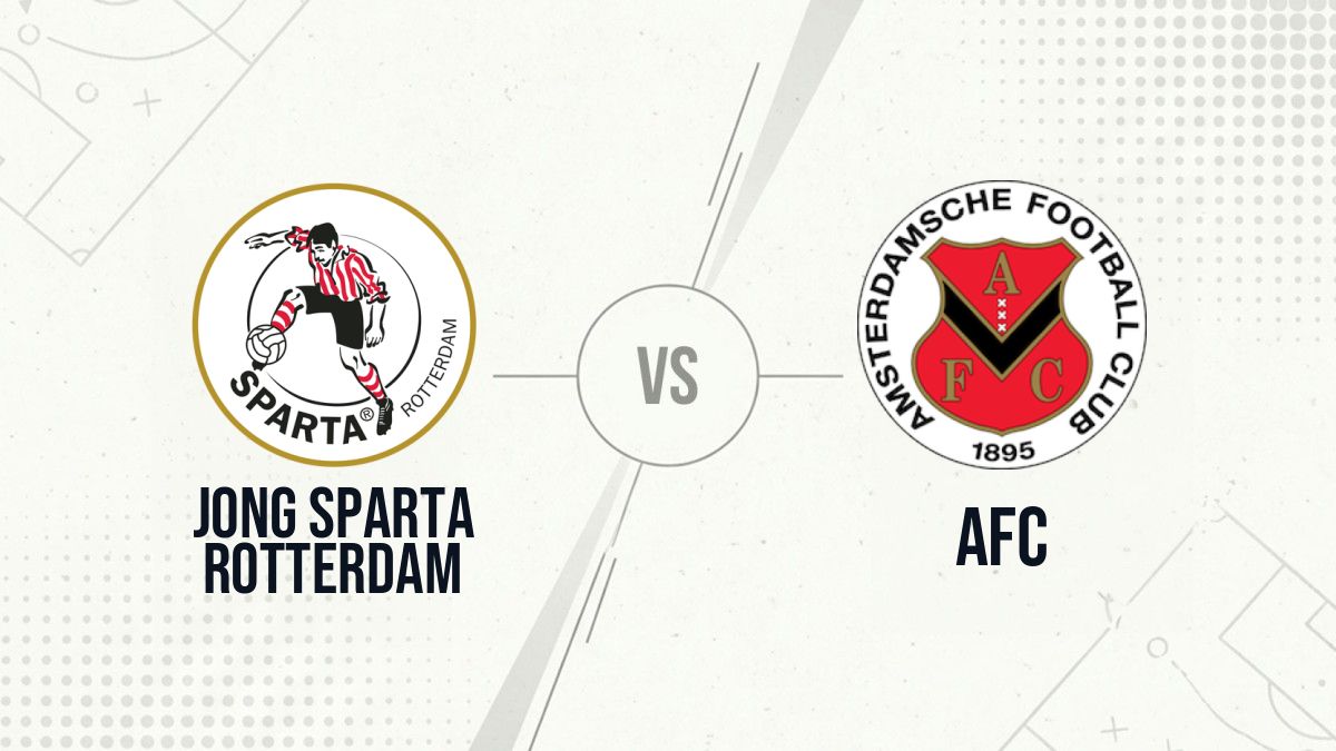 Pronostic Jong Sparta Rotterdam AFC