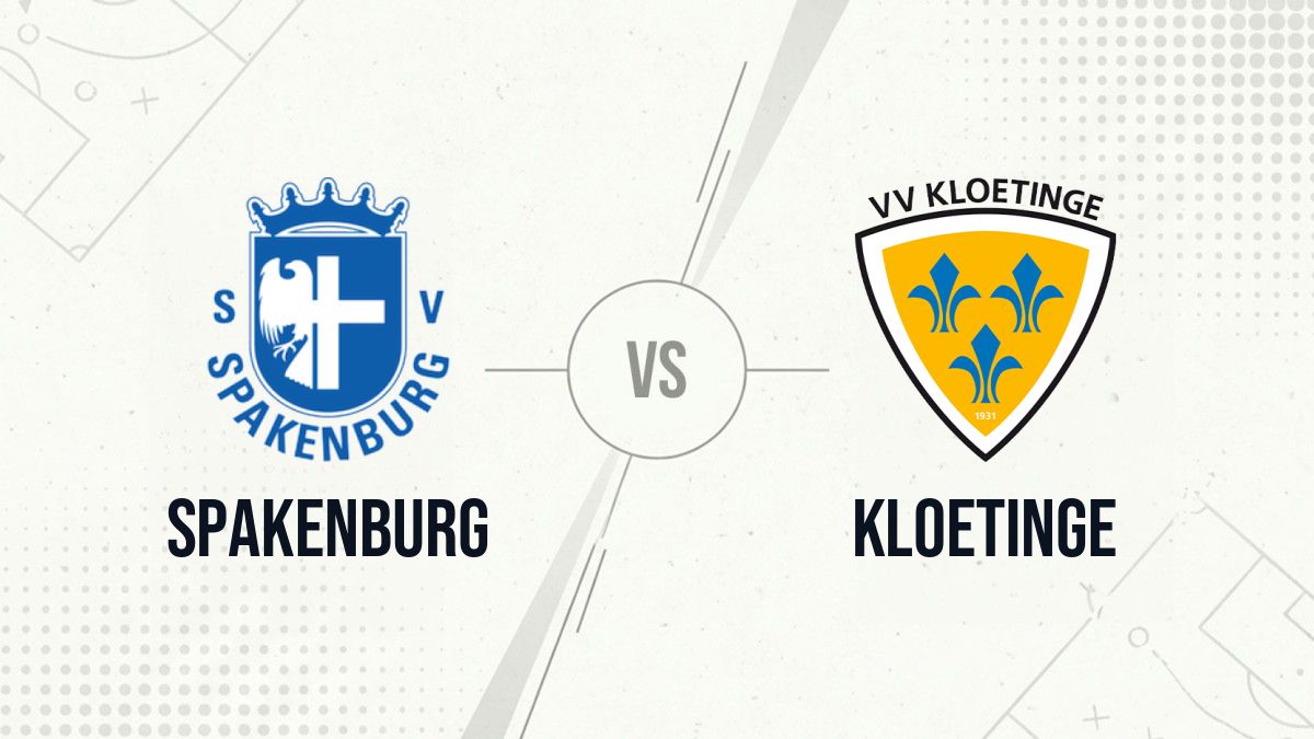 Pronostic Spakenburg Kloetinge