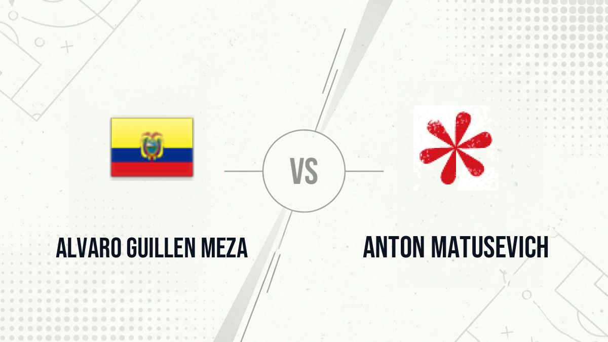 Pronostic Alvaro Guillen Meza Anton Matusevich
