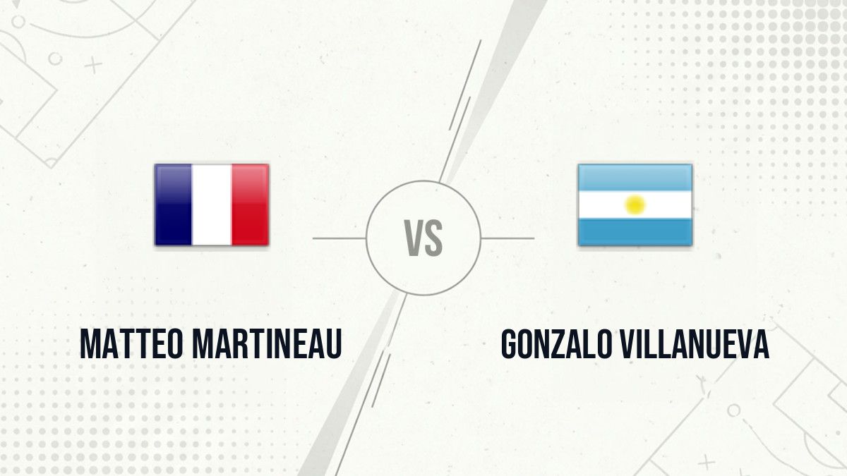 Pronostic Matteo Martineau Gonzalo Villanueva